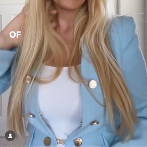 Elle Light Blue Women's Blazer
